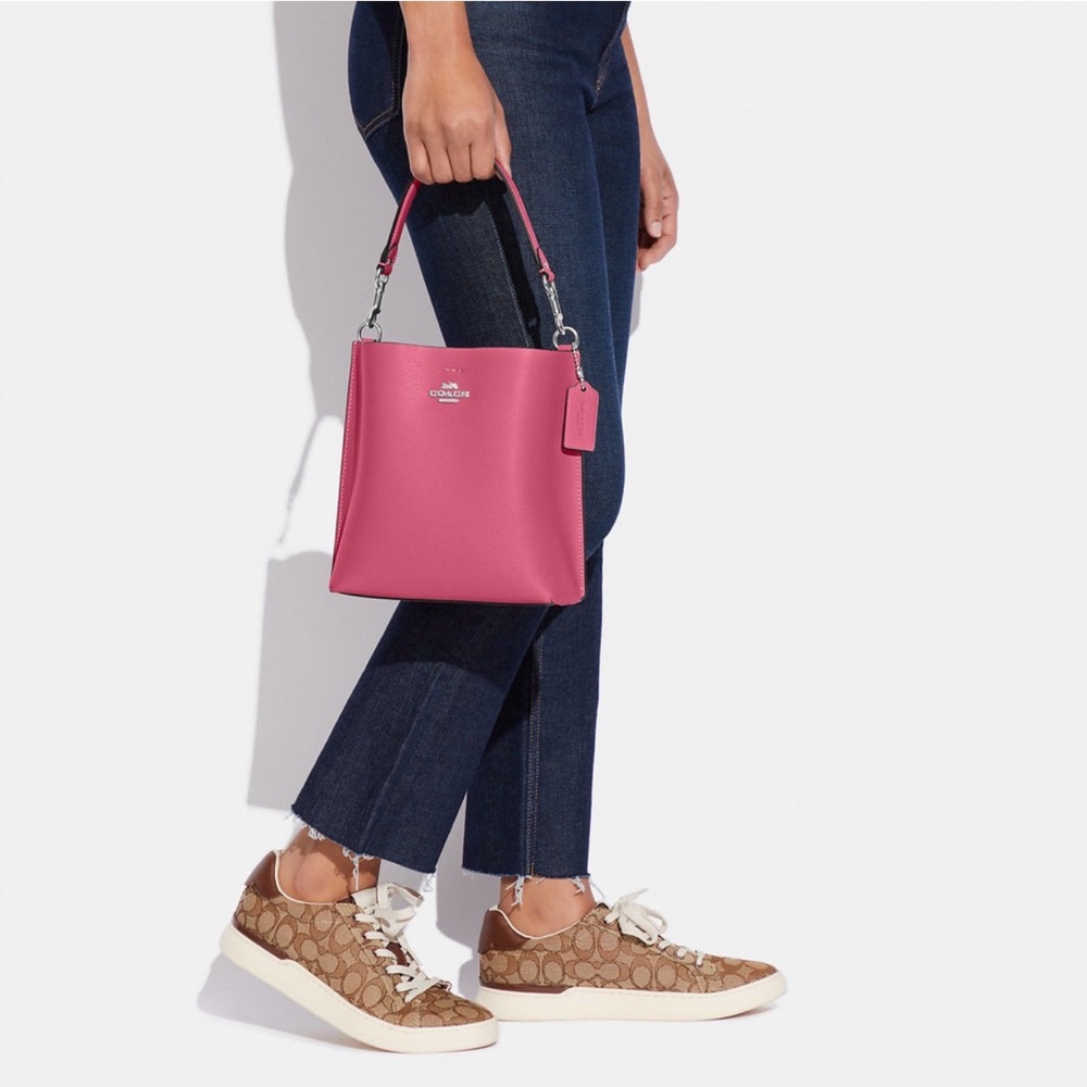 COACH Mollie Bucket bag Pink NWT - Picture 3 of 13